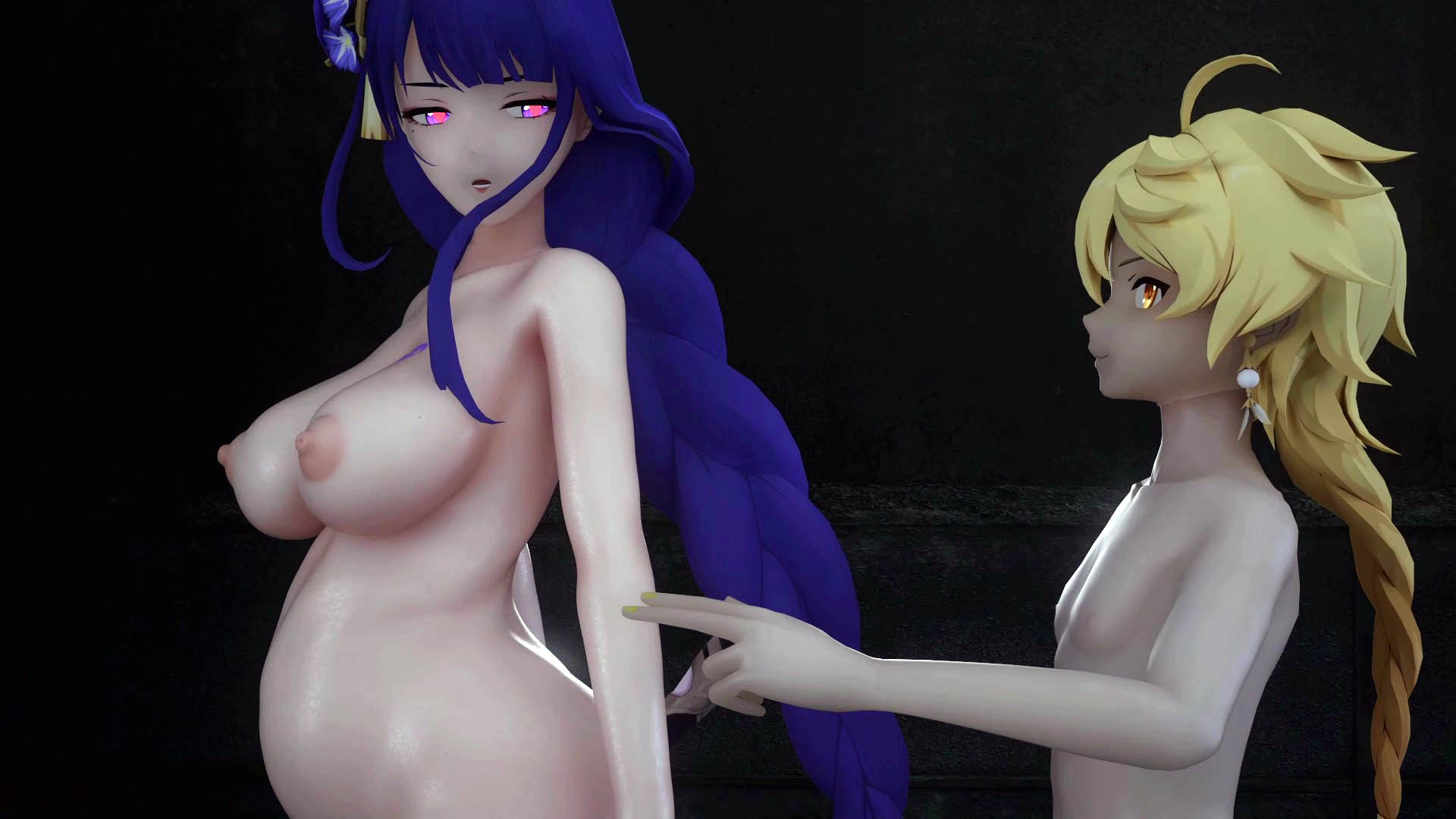 [Arisanumber1] Raiden shougun's New Year Request（I’m ill）