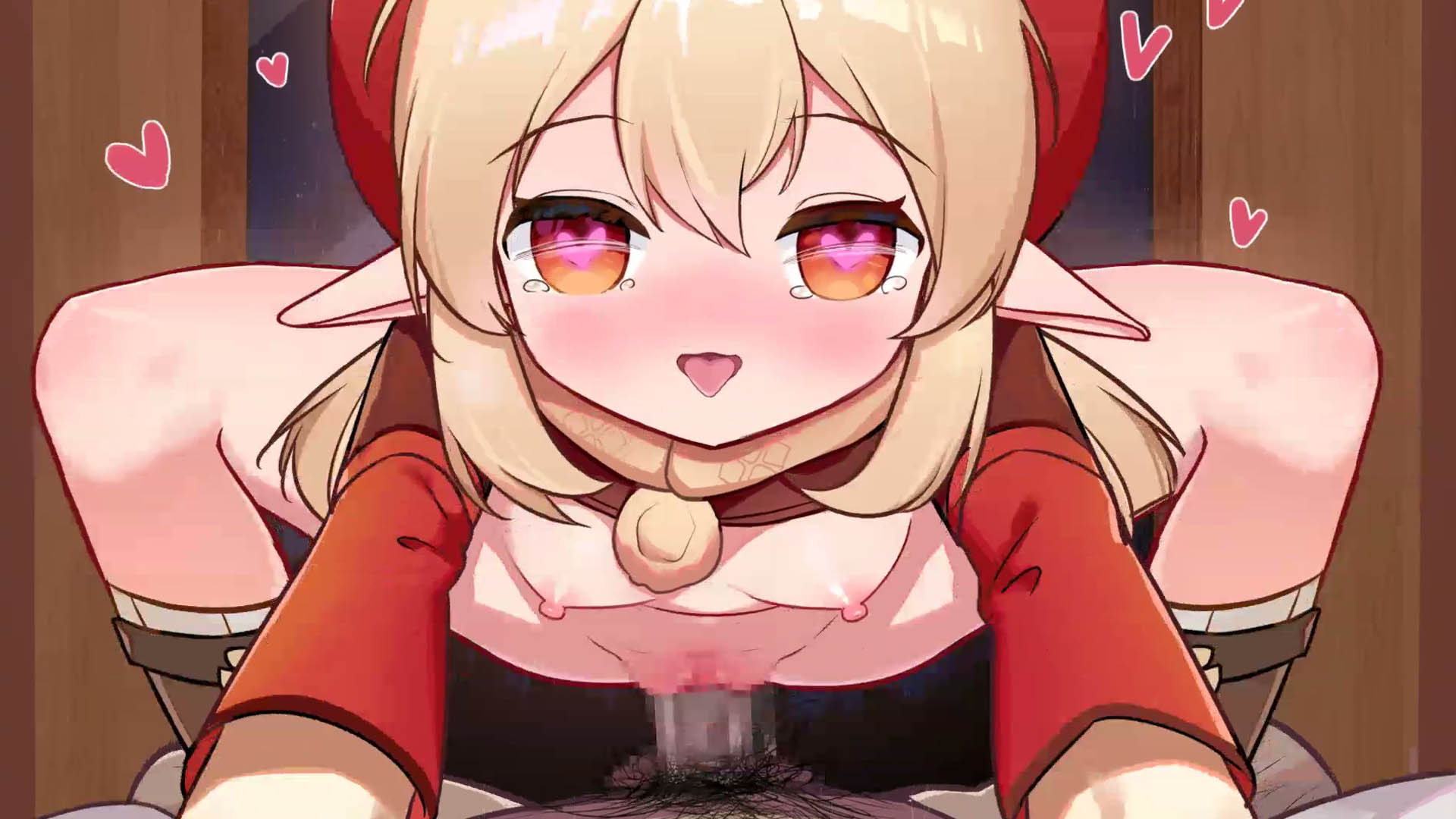 [kinkhead] クレー(原○)のM字騎乗位,いかせて欲しい うごイラ