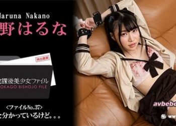【高清素人】[heyzo-3044] 放課後美少女ファイル No.37～ダメと分かっているけど。。。～ – 中野はるな