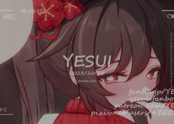 [YESUI] 【原神】胡桃 Animation (黑絲襪)