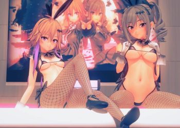 二宮飛鳥與神崎蘭子[偶像大師 灰姑娘女孩]