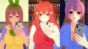 [Peh-Koi] 【高画質版有り】五等分のセフレ⑭～二乃＆三玖3P編～