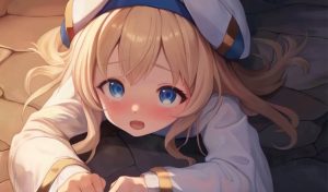 [白麦魚の落書き帳] 女神官 Live2D 声有