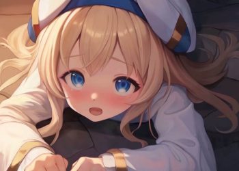 [白麦魚の落書き帳] 女神官 Live2D 声有