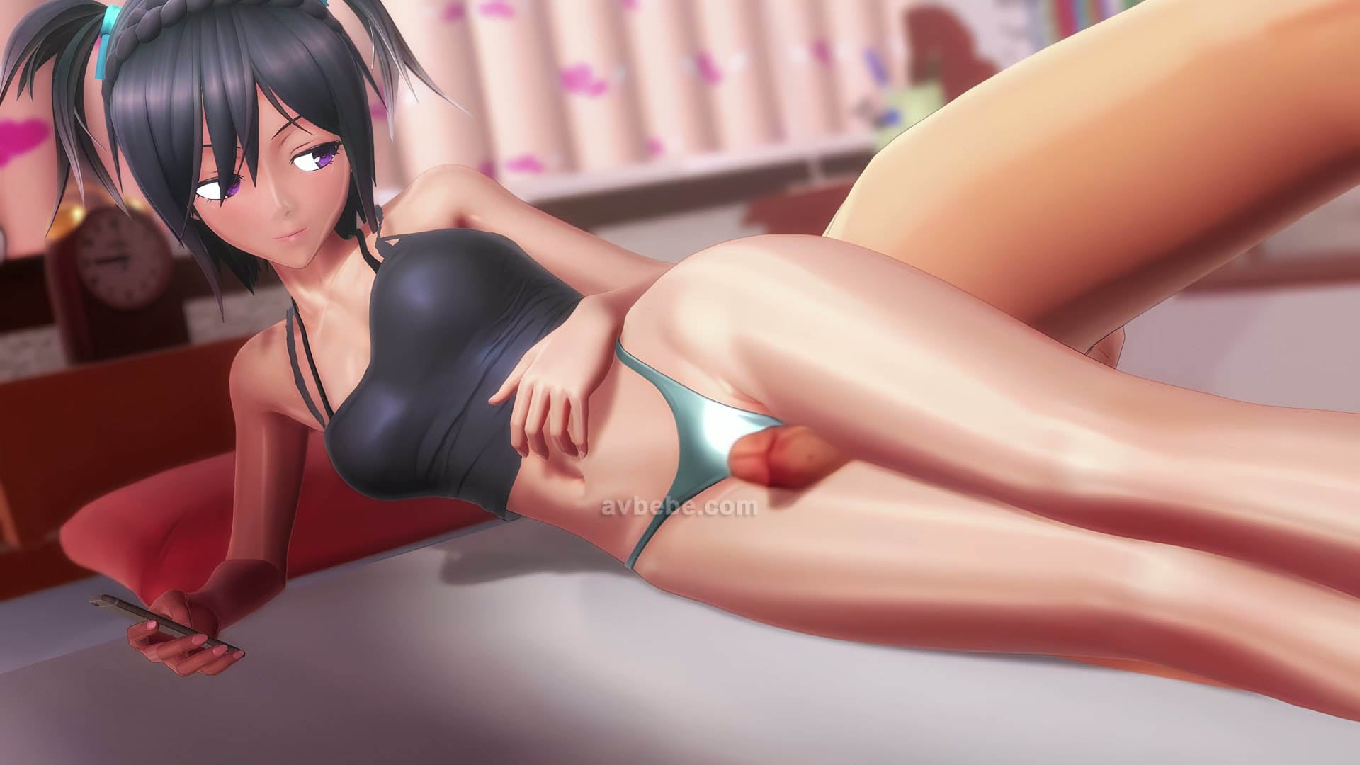 Hime's pre-sleep ejaculation record