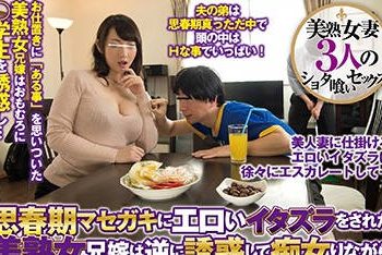 【綜合AV影片-中文AV】TEM-055 屁孩玩翻熟大嫂卻翻遭榨精制裁 2 二階堂百合 櫻乃結菜 成海明日香