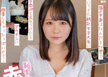 【綜合AV影片-中文AV】NNPJ-533 箱子裏頭是啥東西？？讓純樸女大生看到大肉棒後興奮的樣子… 害羞臉紅做愛 無套搞上 小夏