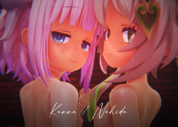 [Eros]Kanna&Nahida Butt Tease