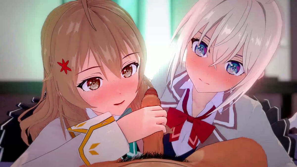 [Peh-koi] 【高画質版あり】２人一緒にヤリ〇ンイケメンにデレちゃうアーリャさん＆マーシャさん