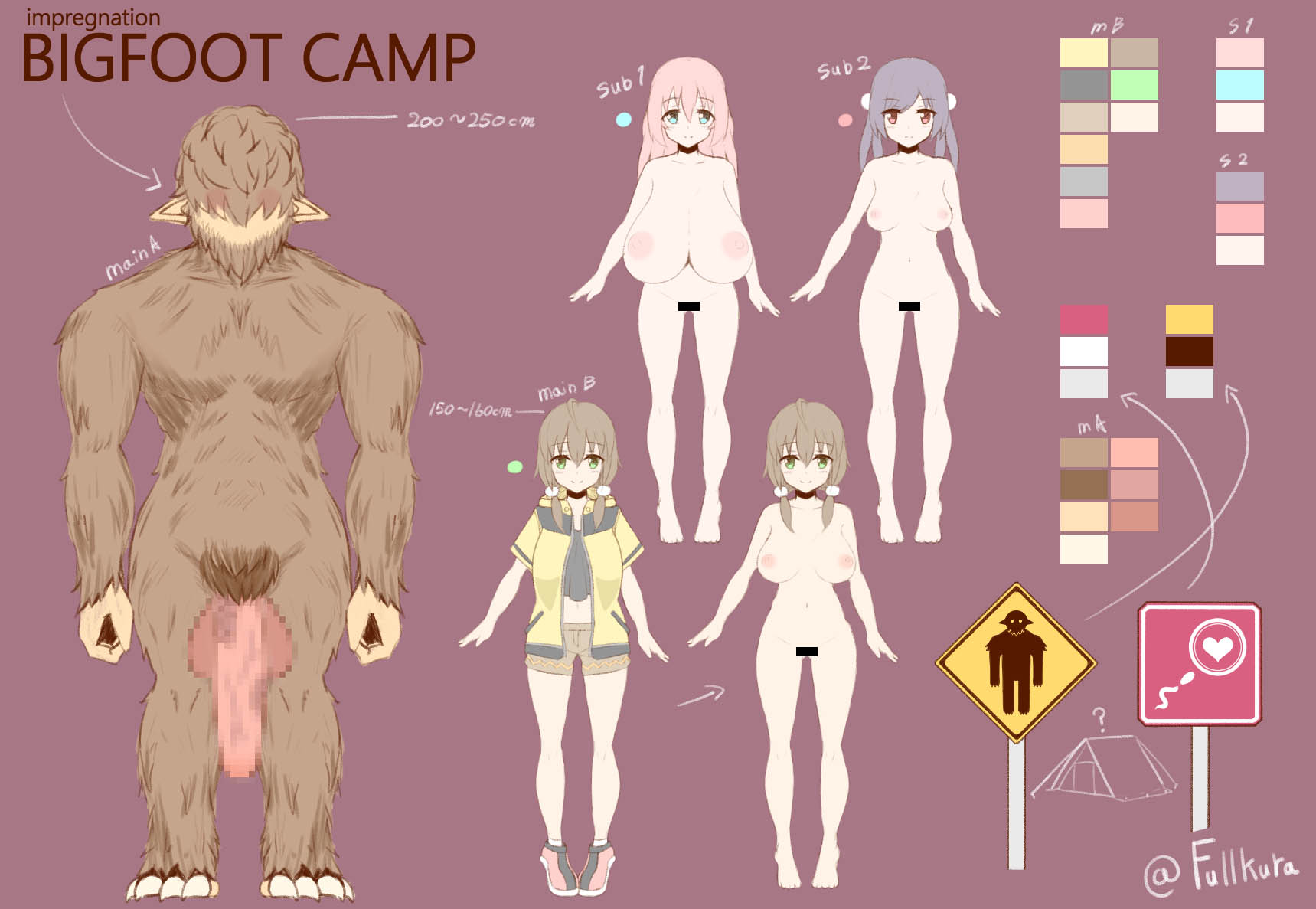 [ふるくら] 種付けビッグフットキャンプ