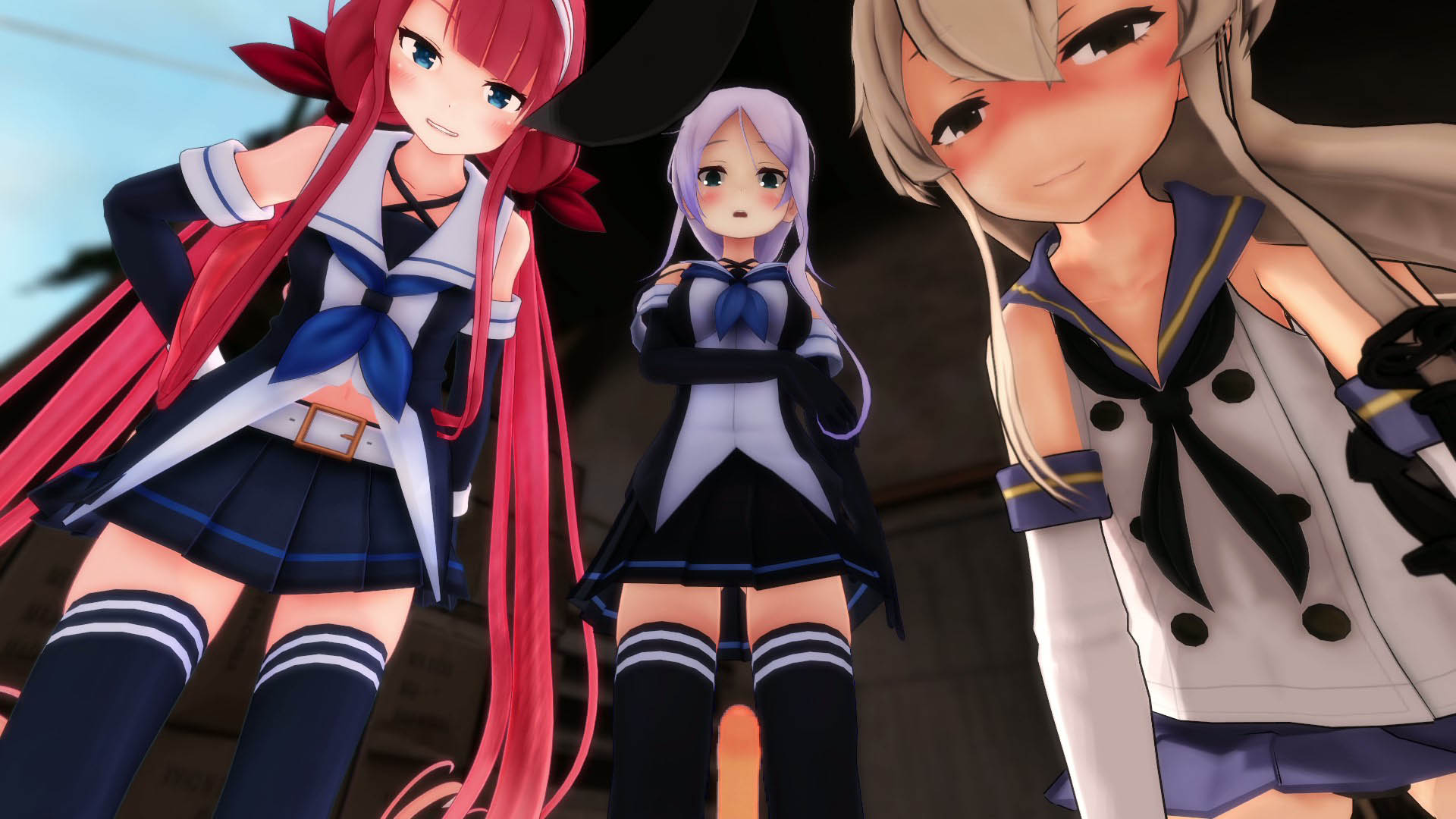 [玲萌ファンクラブ]【MMD】盗撮したら三人組レイヤーに報復されたお話