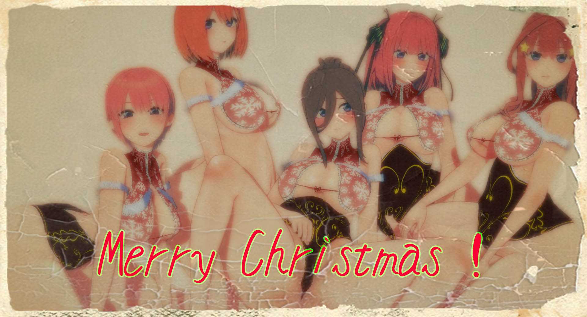 [Animaker]【The Quintessential Quintuplets】Christmas Edition (Pregnant Belly. ver)