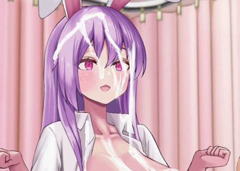 [ズリキティ ZuriKitty] 鈴仙・大量射精・パイズリ Reisen’s Perpendicular Paizuri Leads to Massive Ejaculation