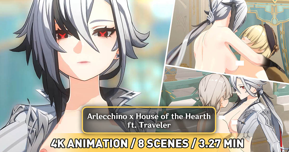 [PastaPaprika] Arlecchino x HoH ANIMATION (4K)