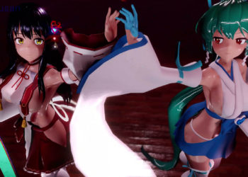 [busan出張所] W巫女の極楽浄土+B