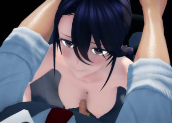 [maloxx🔞のMMD] 卒業検定で射精するお話