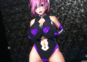 [純愛MMD (Mao)] おっぱい吹っ切れた（マシュ：スポットライト）