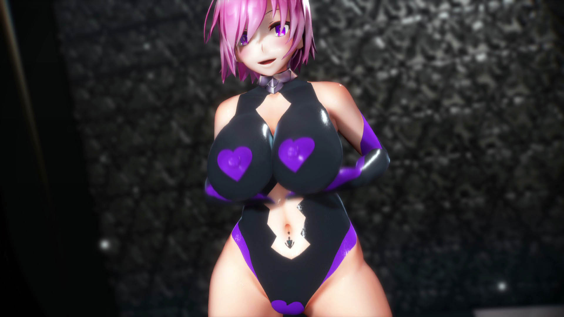 [純愛MMD (Mao)] おっぱい吹っ切れた（マシュ：スポットライト）