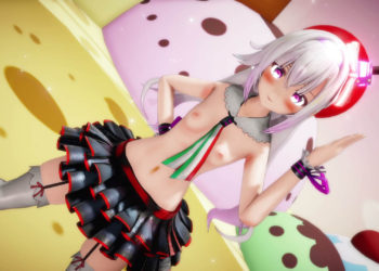 [000mmd] カ〇ロ・〇ノちゃんでドーナツホール