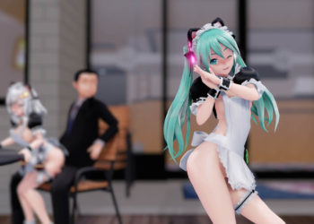 [ますたー🔞] ミクさん裸エプロンメイドおまけつき