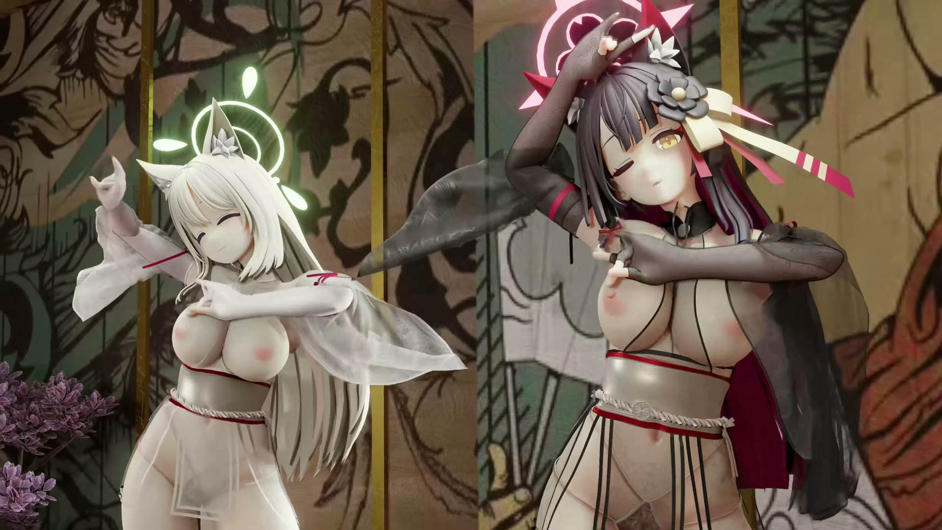 [Eat Upファンクラブ] ワ◯モとノ◯ミでキスキツネ+VR