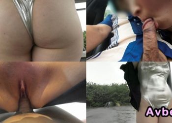 【高清素人】[4662203] 【個撮・生中2連続発射!】【露出&車内フェラ】ハメ撮り大好きだと言うので2回も中出ししてあげた!!