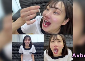 【高清素人】[4713295] 完全ノーカット/真正6発連続】歯科衛生士ややが5日以上溜めた精*を自前衣装で連続ごっくん