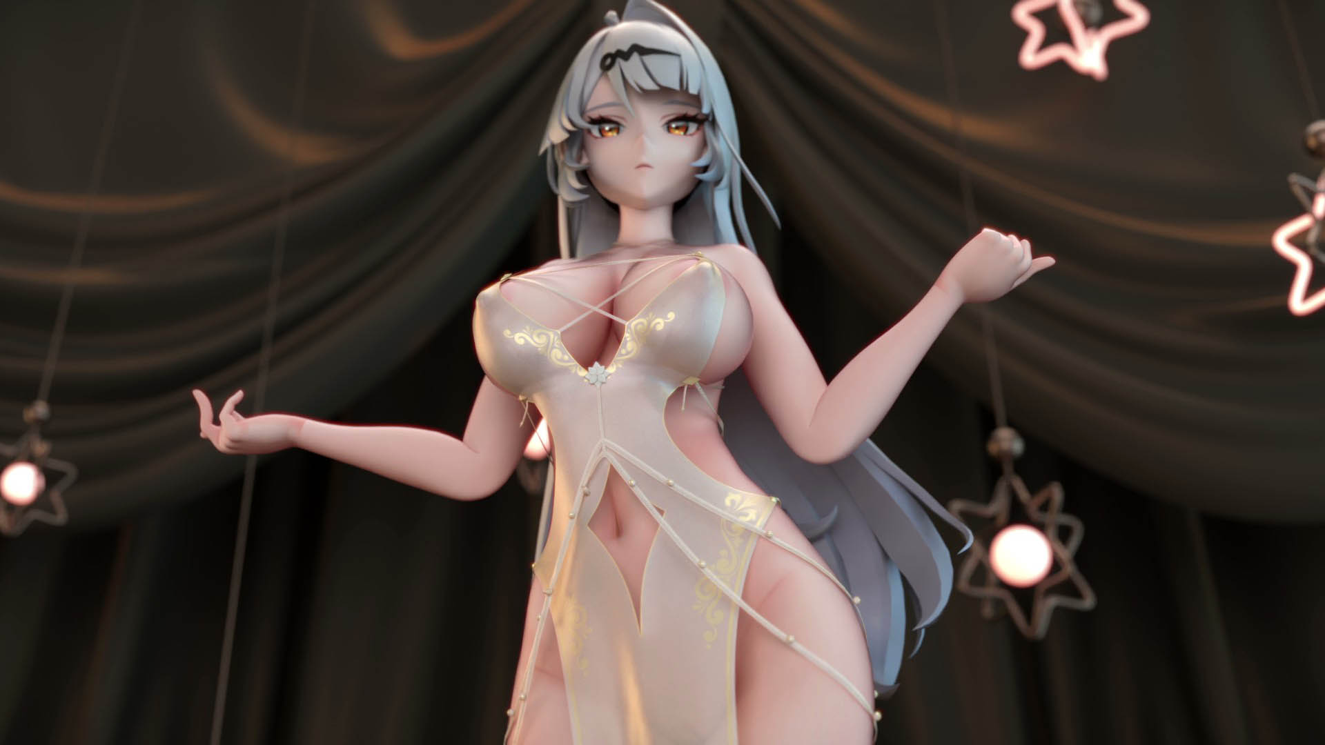 [Juswe] Yixuan Hot Pink 2k 60fps