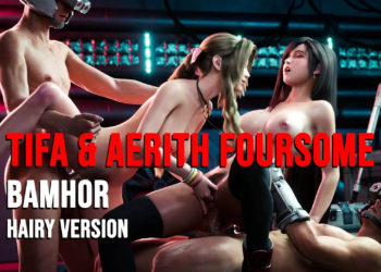 [bamhor] Tifa Aerith Animation