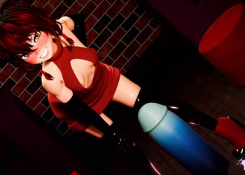 [つくあんの作業場] 着たまま腹ボコ！モンスターディルド！