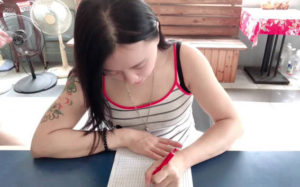 【華語AV-素人】作弊被抓到 助教逼我口交射滿嘴 嫚嫚