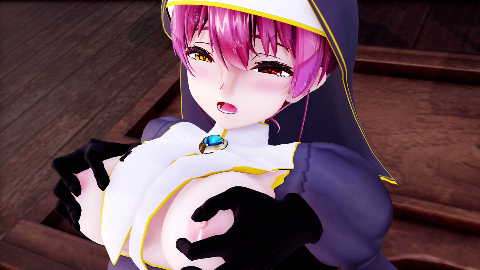 [淫集院 笹] シスターマリンとエッチ