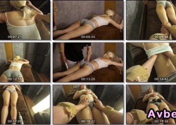 【高清素人】20歲 是名美容學校的學生 立志成為一名美甲師 第一次接受油壓按摩時…