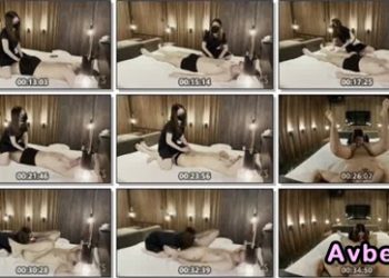 【高清素人】眼鏡日本娘 美容師的色情按摩