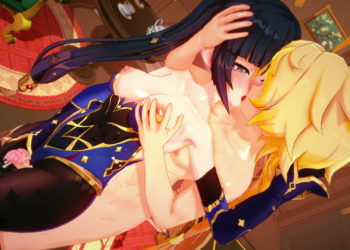 [TY98] Mona x Aether Sex