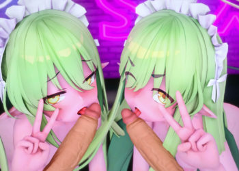 [Ameng] 53.Hikari and Nozomi sex party 4k60fps dubbing