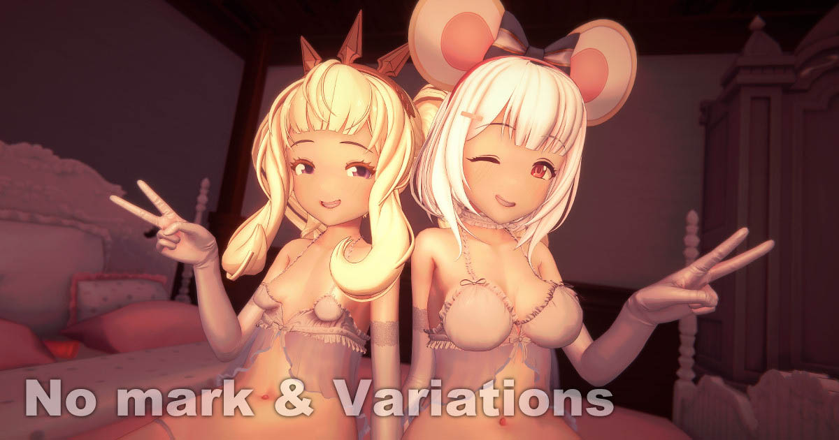 [Mokusheep] Cagliostro Sucking + No mark & Variations + Arulu Seduce & Dancing