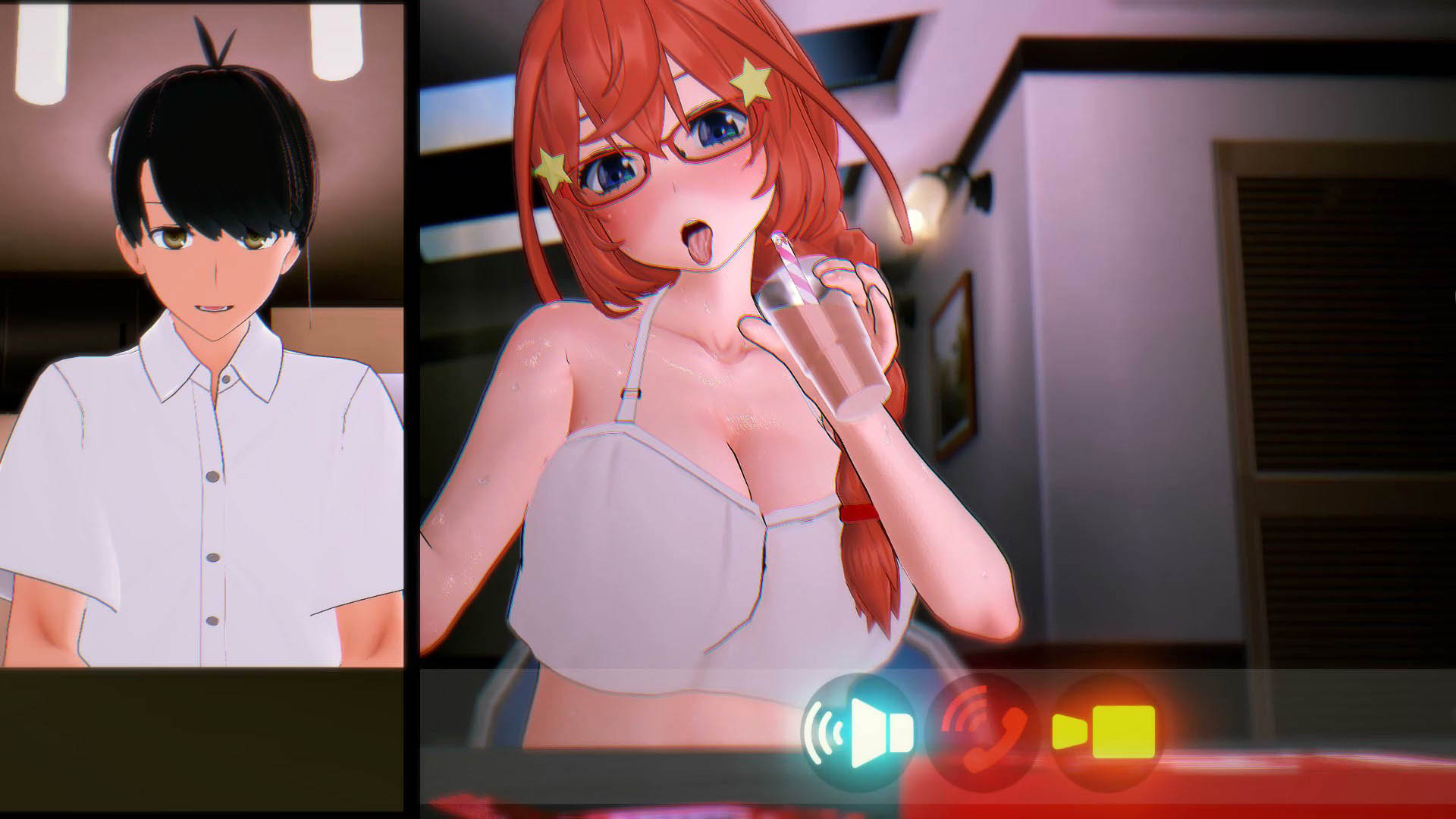 [Peh-koi] 【短め動画】五等分のセフレ イメチェン五月ちゃんFACETIME