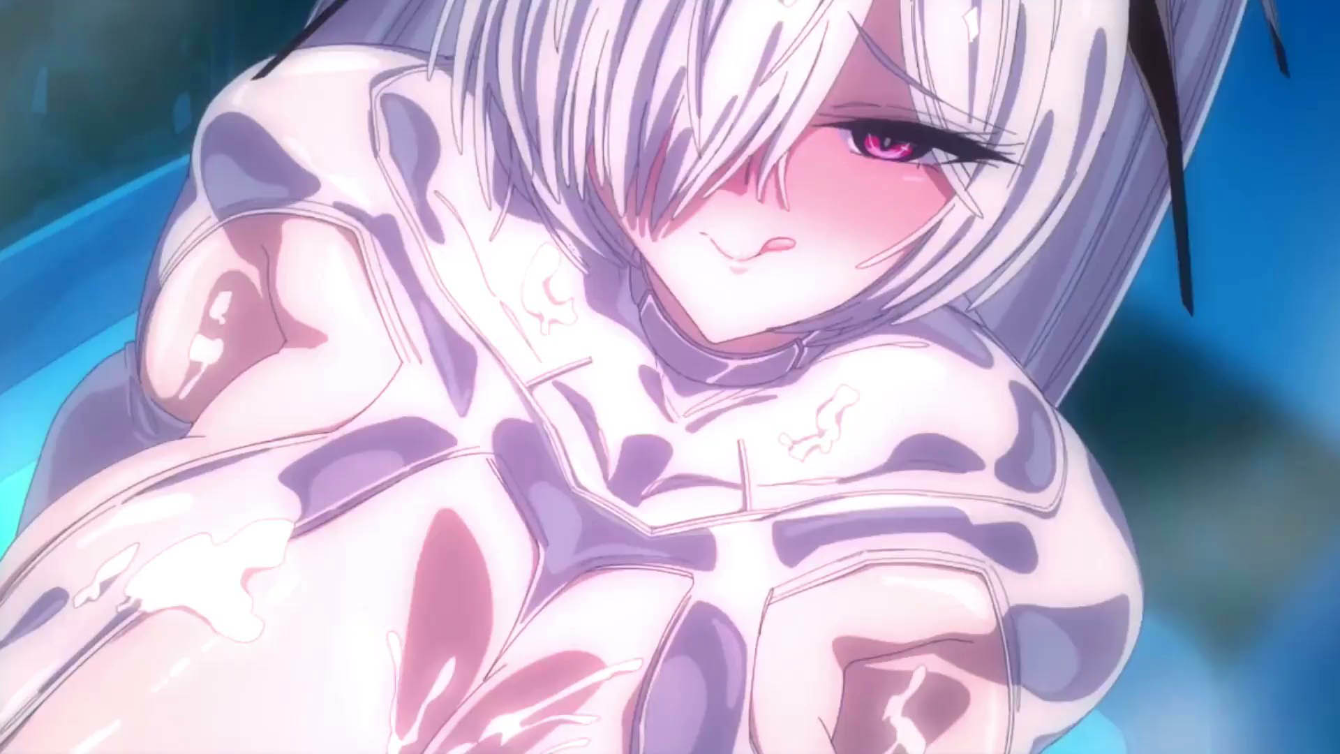 [Zenokidon] [WIP]💎🌃Cinderella(NIKKE) oiled job animation part④✨✨