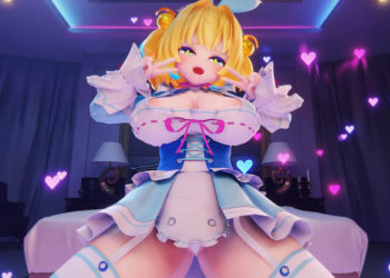 [μ_MMD] パ〇ンでガニ股ちん媚び挑発ダンス（リメイク）