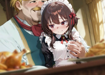 [はるとしを応援し隊] ④-セクハラ朝食-動画版]この魔女っ娘は今日からワシのメイド！