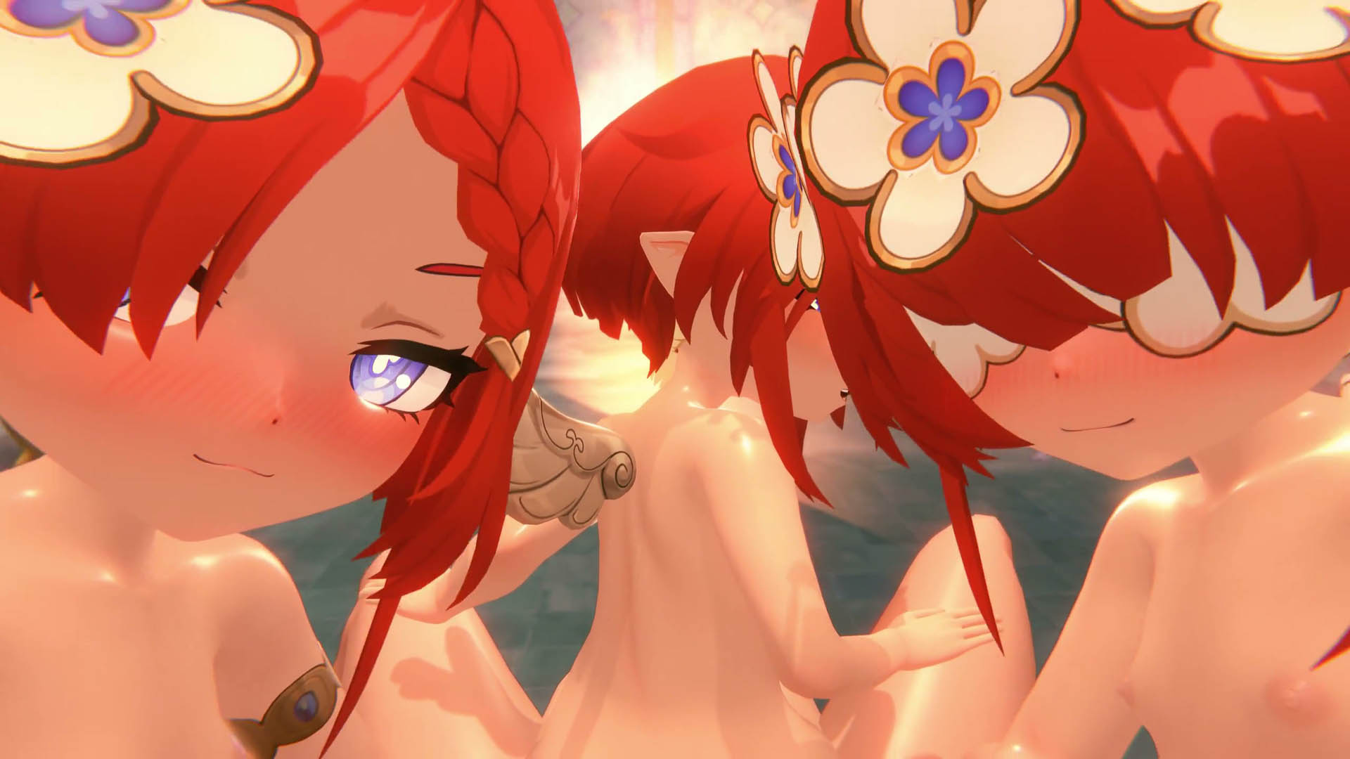 [EatWaffles] 【Koikatsu!】Tribbie, Trianne, Trinnon