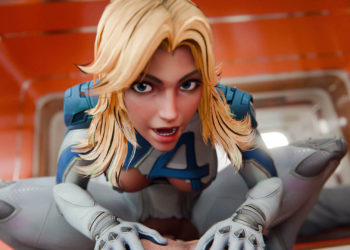 [Magikal3D] Sue Storm Scene w Default Outfit 4K+1080p