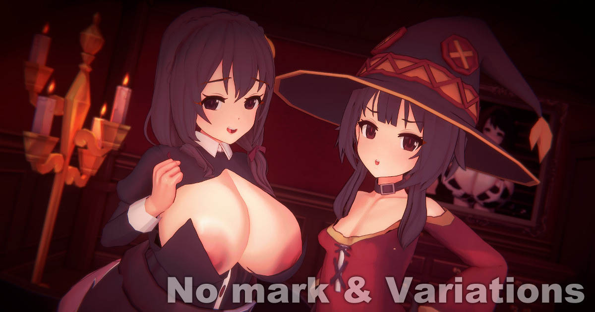 [Mokusheep] Megumin x Yunyun - Sex Friend