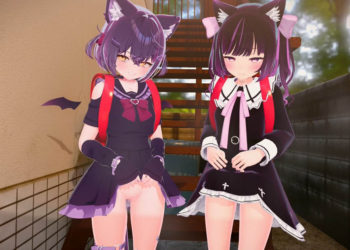 [ねこみみのへや (にもじ-Nimoji)] アパートの裏でショコラちゃんとあのんちゃんと遊ぼう！