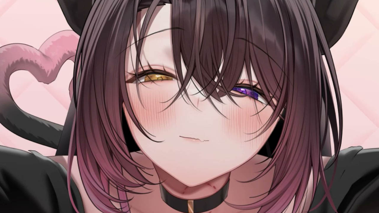 [ペチペチ空間] 【動画版】共依存のケモミミ先輩彼女といちゃらぶえっち💞 (灰葉 – Lapin gris -)