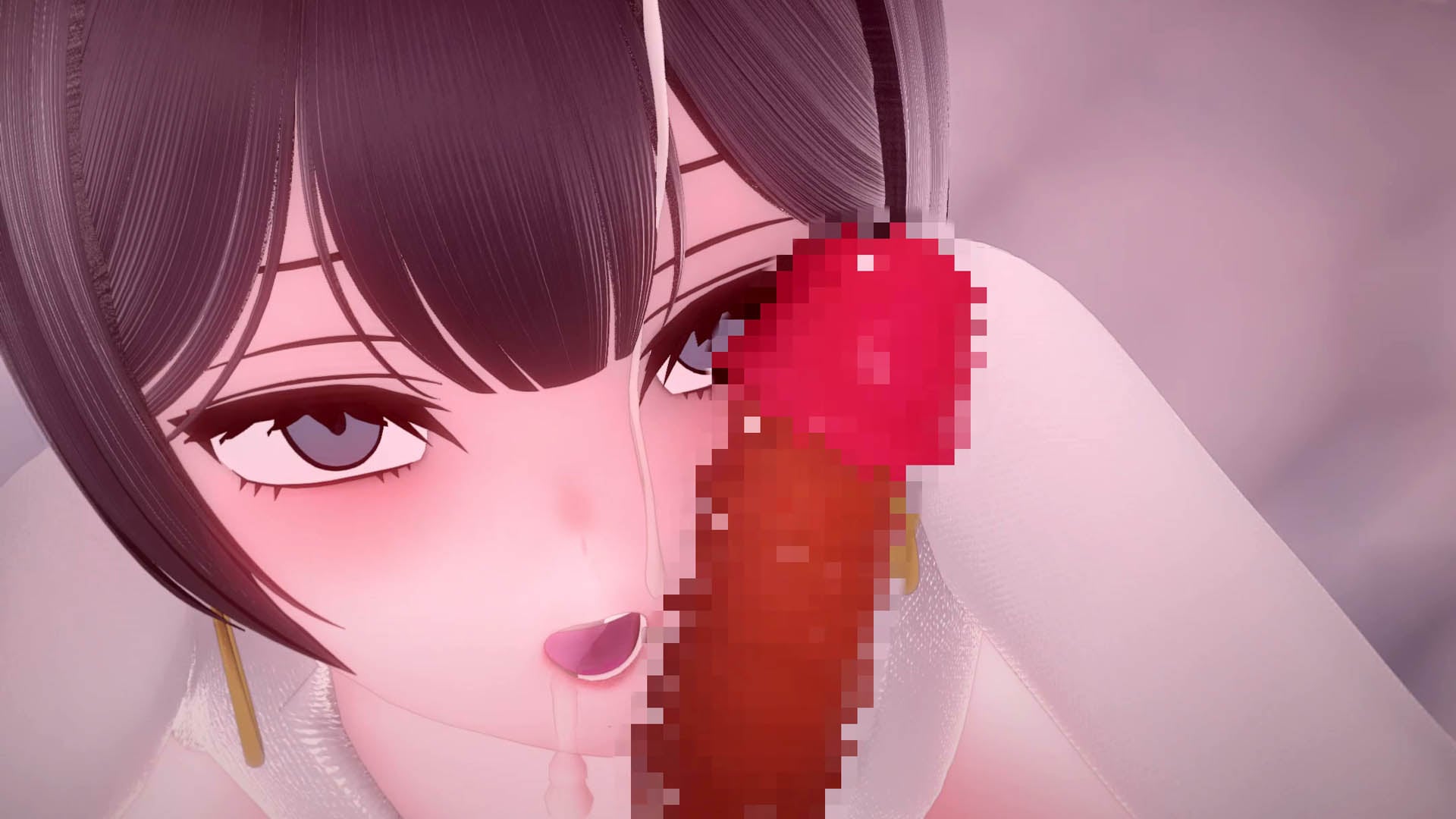 [EverMilk (エバミルク)] キサキ制服ギャルモードとイラマ イッた後攻めフェラ