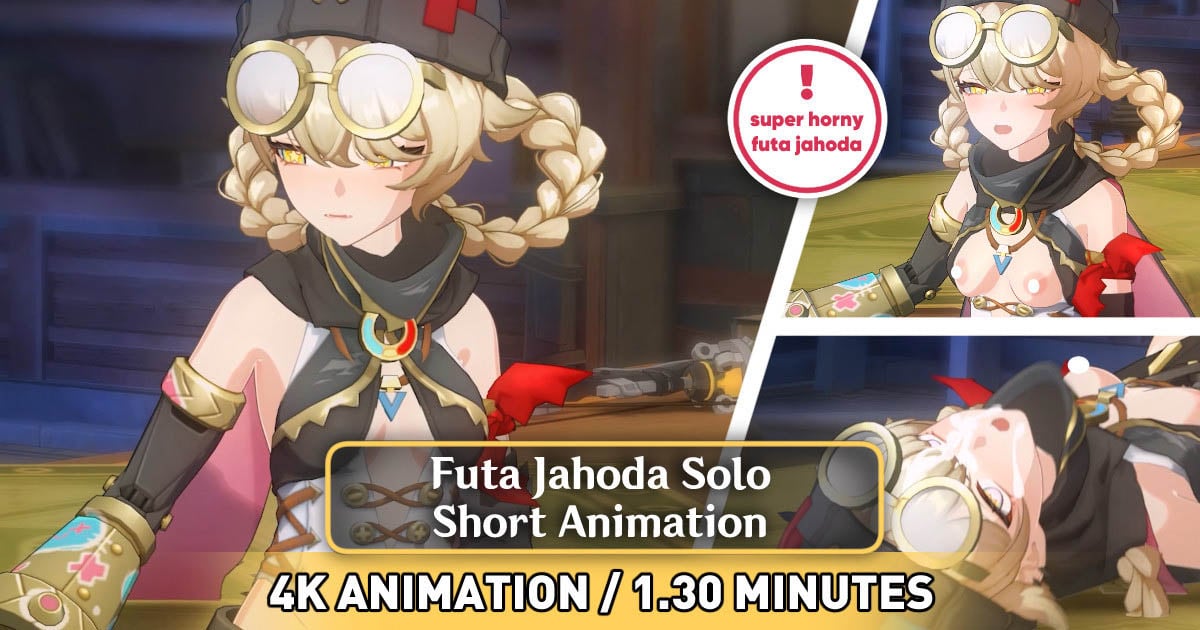 [PastaPaprika] Futa Jahoda Solo SHORT ANIMATION (4K)