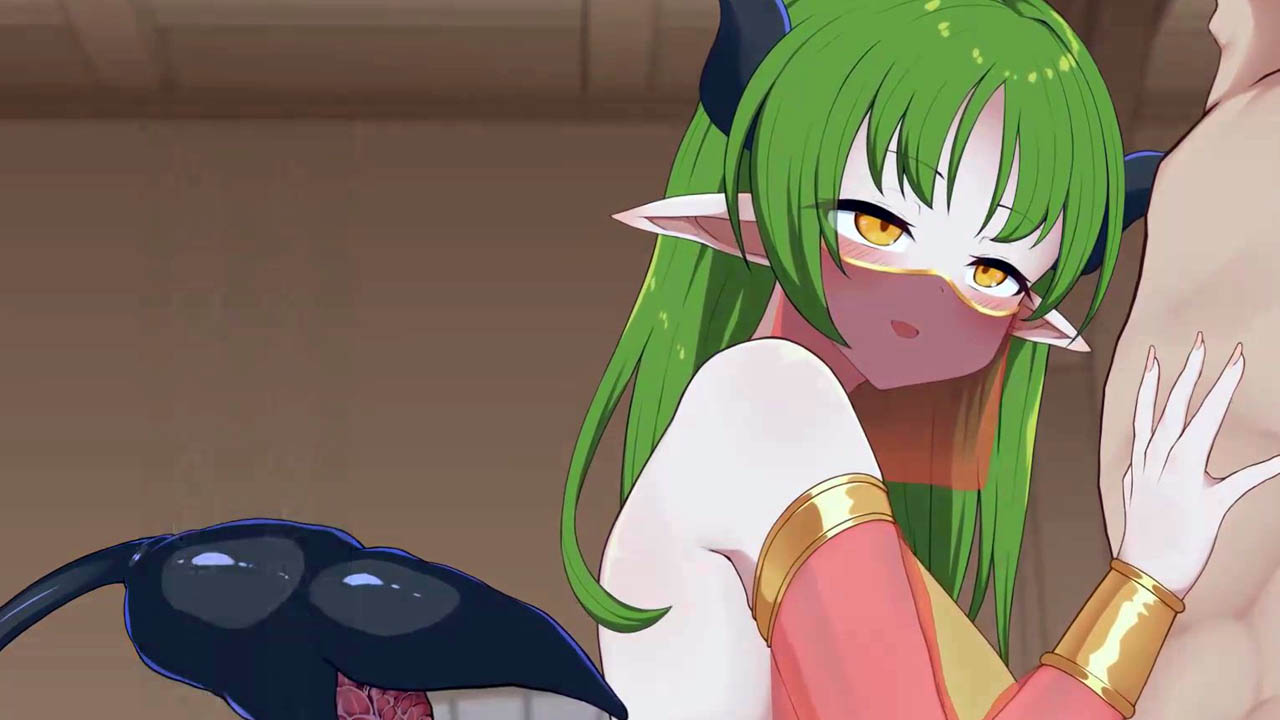 [あーるえいち] [Live2D]サキュバスの街 酒場の踊り子さんの誘惑に屈して逆NTRされる話Part1+Part2