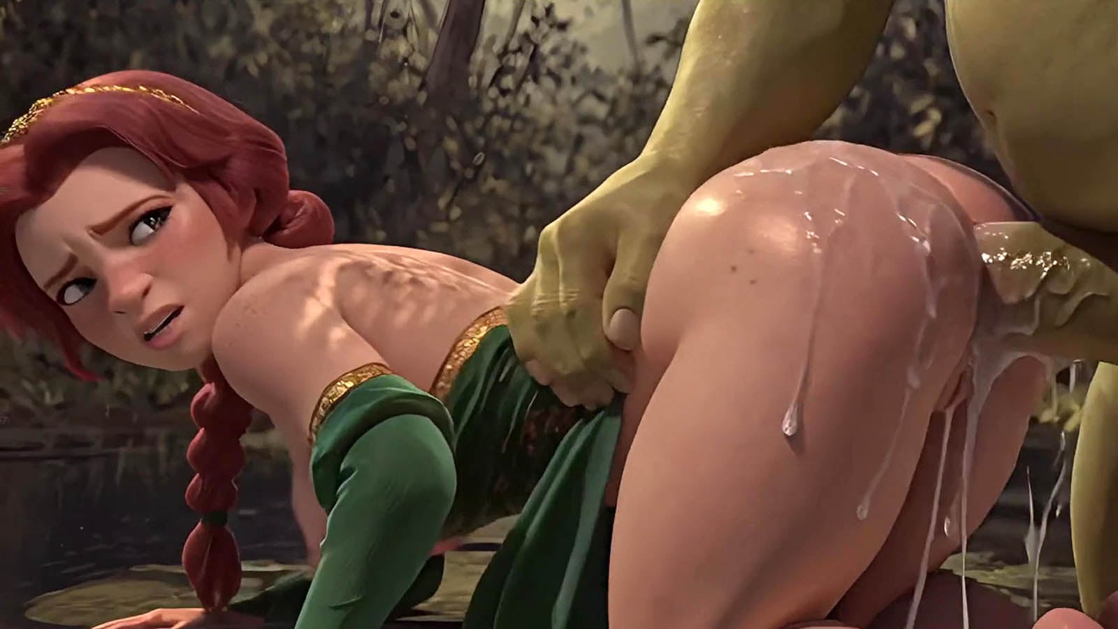 [AiPorn] Shrek Accidentally in Love (and Cum)